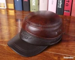 !!!! LIVRAISON OFFERTE !!!! NOUVEAUTÉ 2021 !!!! Casquette Cuir Véritable JEEP Réf 324