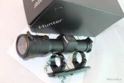 Aimpoint Hunter H34L Avec Adaptateur Dentler Colliers 34 + Embase Dentler Basis Pour Sauer 404