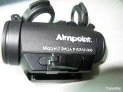 Aimpoint Micro H2 2 Moa Avec Montage Amonvible Avec Fermeture ĂĄ Ailette, Pour Merkel RX Helix