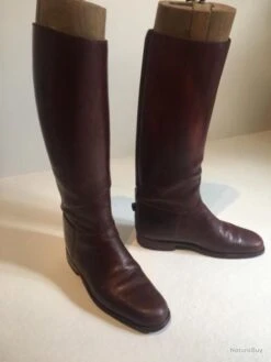 BOTTES CUIR OFFICIER