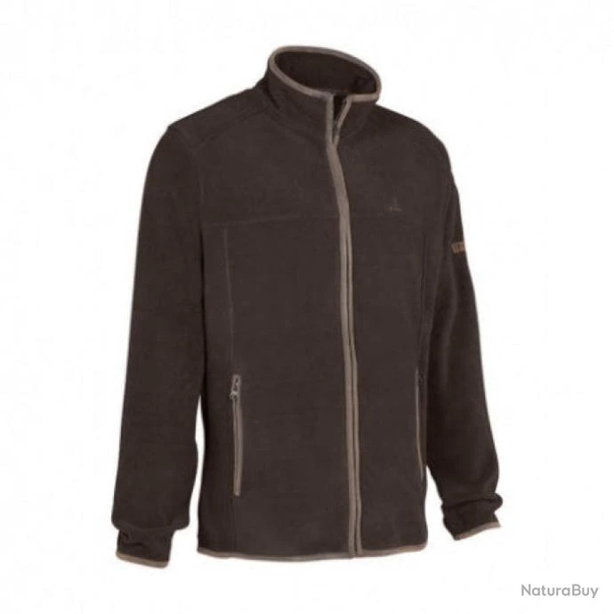 Blouson Polaire Percussion Scotland Marron