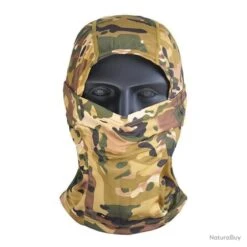 Cagoule Tactique Militaire Balaclava Bonnet Chasse Airsoft Randonnée Pêche Camouflage 3 Neuf