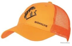 Casquette De Chasse Maille Somlys 920 Orange