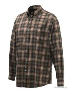 Chemise Wood Flannel Button Down BERETTA