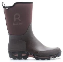 Demi Botte Rouchette Clean Garden Marron P.