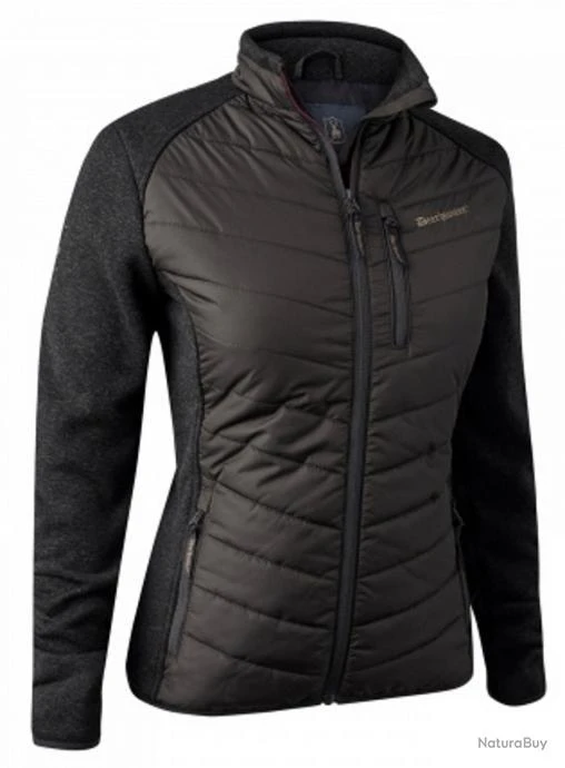 Doudoune Lady Caroline Marron Deerhunter Marron Foncé