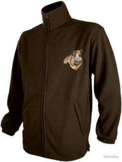 GILET POLAIRE SANGLIER ENFANT TREELAND 14 Ans