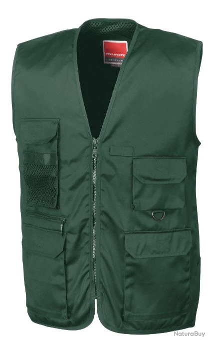 Gilet Green Forest Reporter RESULT TAILLE L R4507