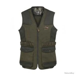 Gilet Percussion Tradition Broderie Sanglier - TAILLE 4XL