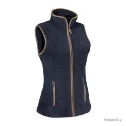 Gilet Polaire Scotland Femme Bleu Percussion