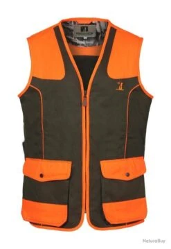 Gilet De Chasse Enfant Percussion Tradition Haute Visibilité - 10A