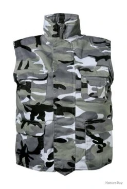 Gilets Rangers Enfant Urbain Gris Percussion-14 Ans