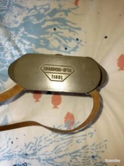 JUMELLES SWAROVSKI Caoutchouc Vert : 7 X 42 : Made In AUSTRIA