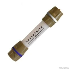 LAMPE TACTIQUE / BATON LUMINEUX LAZER BRITE SIMPLE ECLAIRAGE BLEU ET BLANC ETANCHE ET MULTIFONCTIONS