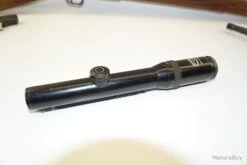 Lunette Schmidt & Bender 1 1/4 -4x20 Réticule N°7 A Rail Sans Prix De Reserve !!