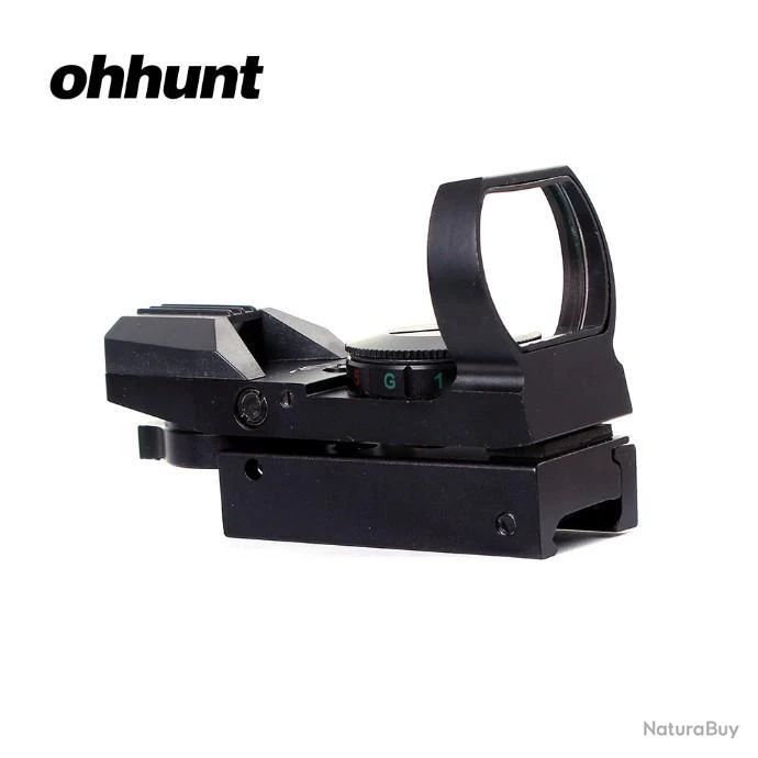 OHHUNT Point Rouge 1x22x33 4 Réticules - ENCHERES PAS DE PRIX DE RESERVE !!!