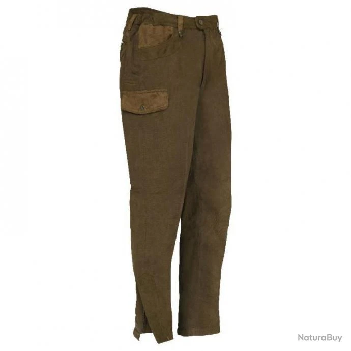 PANTALON FUSEAU DE CHASSE PERCUSSION RAMBOUILLET KAKI TAILLE 50