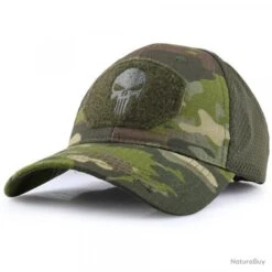 PROMO!! Casquette Tactique Militaire 9 Réglable Respirante Chapeau Chasse Randonnée Camping Pêche