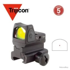 Viseur TRIJICON Rmr Réglable (Led) 3.25moa Avec Embase Picatinny - Rm34