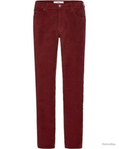 BRAX Pantalon En Velours Côtelé Cadiz (Couleur: Burned Red, Taille: 36/34)