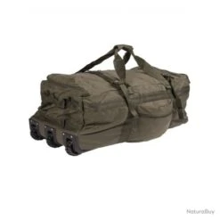 Mil-Tec SAC COMMANDO À ROULETTES 118L Sable