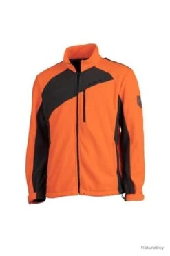SOMLYS - VESTE POLAIRE HAUTE DENSITE ORANGE - 402