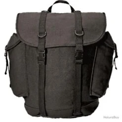 Mil-Tec Sac à Dos Chasseur Alpin - 25 Litres Noir