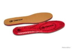 Semelles Gel Chiruca Rouges Marron M