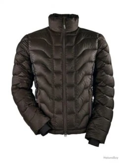 VESTE BLASER DUVET ANTON LIGHT - NOIR/MARRON. Taille: S