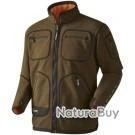 Härkila VESTE KAMKO FLEECE HUNTIG Reversible Marron/vert