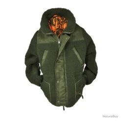 VESTE POLAIRE REVERSIBLE IMPERMEABLE "HUBERTUS" 12 ANS