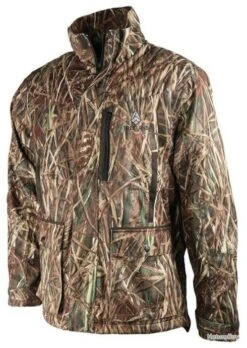 Veste De Chasse Chaude Polaire Treeland Camo Roseaux