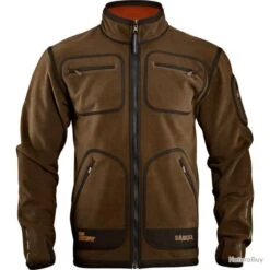 Härkila Veste Kamko Fleece Hunting Green Orange Blaze Reversible