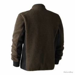 Veste Polaire Molletonnée Deerhunter Rogaland Fiber Pile Marron
