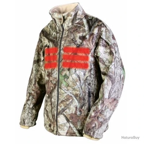 Veste Chauffante Soft Shell Thermo Jacket Noir