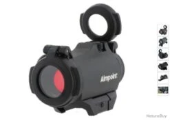 Viseur Ampoint AP MICRO H-2 2MOA Avec Montage Blaser - Noir