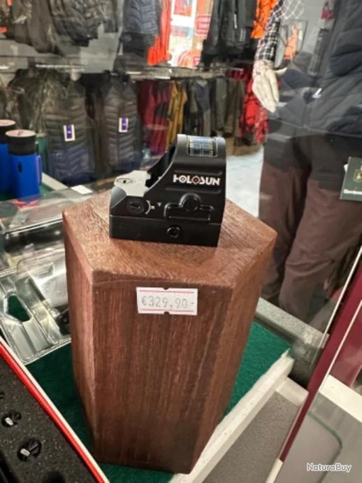 Viseur Point Rouge Holosun HS407C X2 Avec Embase