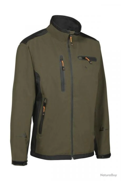 Blouson Softshell Kaki Pro Hunt