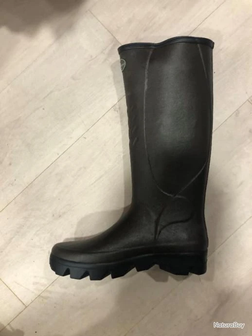 Bottes Cérès Jersey Le Chameau Marron POINTURE 45 %%% DESTOCKAGE%%% – Image 2