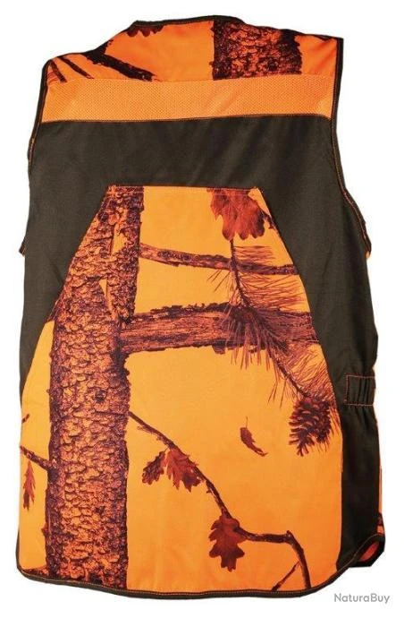 Gilet De Chasse Léger Somlys 248N Classy Camo Orange – Image 2