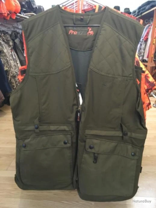 Gilet De Chasse Verney Carron Pro Hunt Grouse Kaki Taille 2XL – Image 2