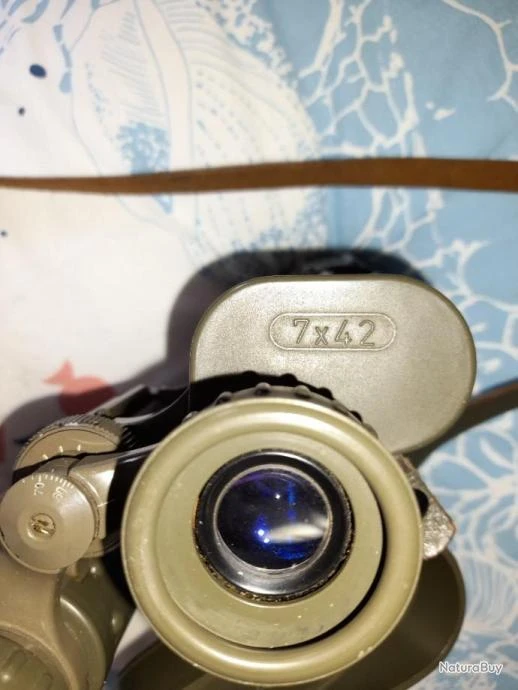 JUMELLES SWAROVSKI Caoutchouc Vert : 7 X 42 : Made In AUSTRIA â Image 2