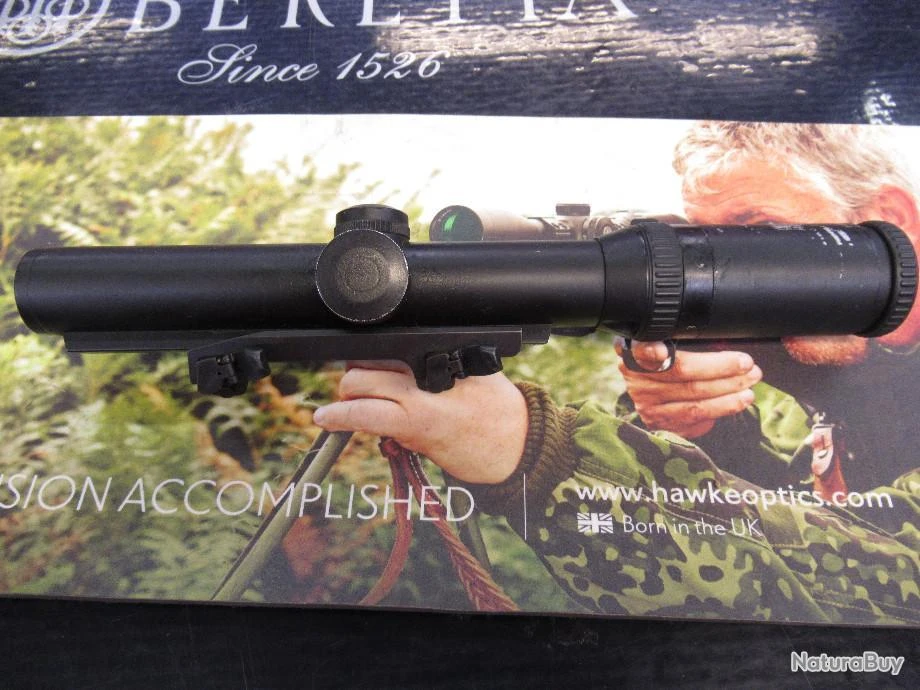 LUNETTE BATTUE 1.25-4X24 SCHMIDT ET BENDER RETICULE VARIANT A RAIL LUMINEUSE – Image 2