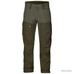 FJÄLLRÄVEN PANTALON HOMME KEB TROUSERS LONG M DEEP FOREST TAILLE 48 FR (013937)
