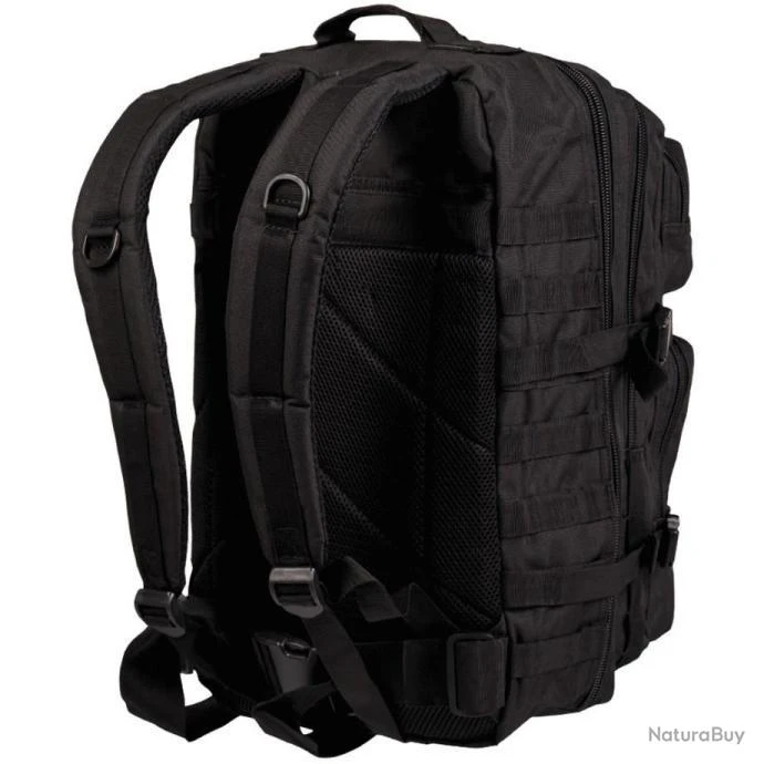 Mil-Tec Sac A Dos US Style "Assault" 36 Litres Noir – Image 2