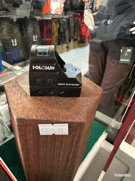 Viseur Point Rouge Holosun HS407C X2 Avec Embase – Image 2