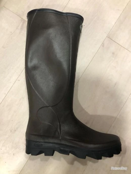 Bottes Cérès Jersey Le Chameau Marron POINTURE 45 %%% DESTOCKAGE%%% – Image 3