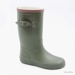 Bottes Enfant Aigle Perdrix Kaki T34 (Taille 34)