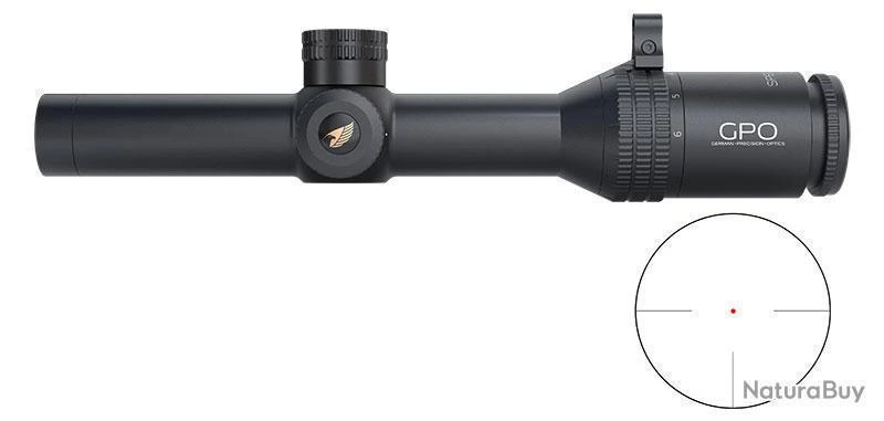 Lunette GPO Spectra 6X 1-6x24 GPO - GRS612
