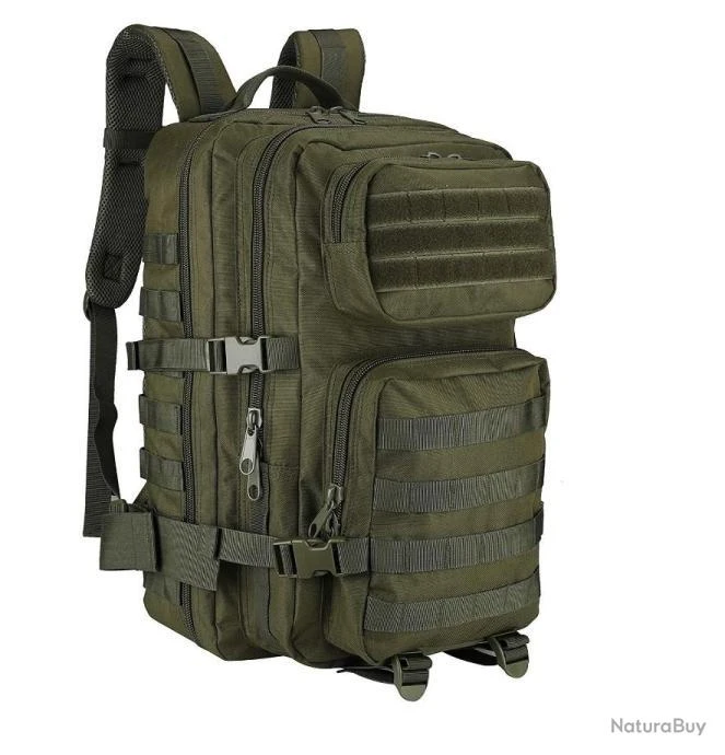 Sac à Dos Militaire Tactique 40L Multifonction Randonnée Chasse Pêche Camping Trekking Escalade – Image 3